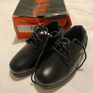 Deer Stags Blazing Oxford in Black